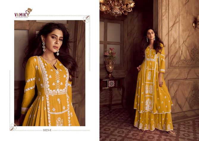 Vamika Lakhnawi Vol 4 Wholesale Readymade Sharara Suits